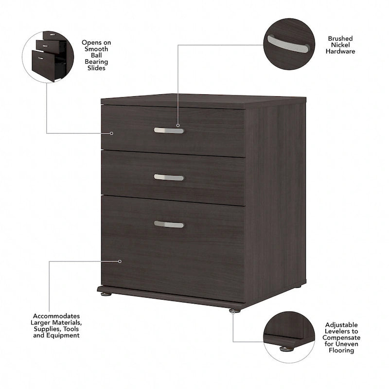 Meuble de rangement universel avec tiroirs par Bush Business Furniture
