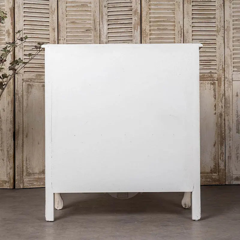 Buffet Bahut 3 Portes Noir et Or avec Dispositif Anti-Basculement