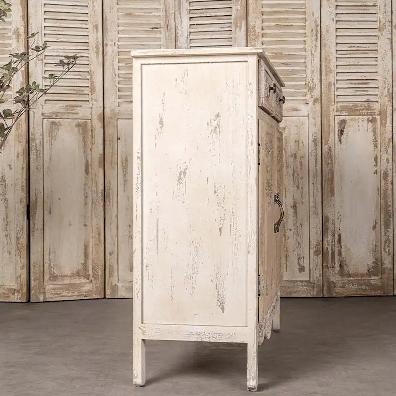 Buffet Bahut 3 Portes Noir et Or avec Dispositif Anti-Basculement