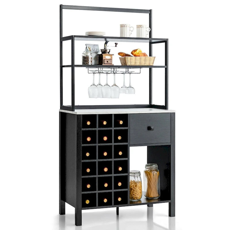 Banc rembourré en tissu beige avec rangement supérieur capitonné et accoudoirs courbés