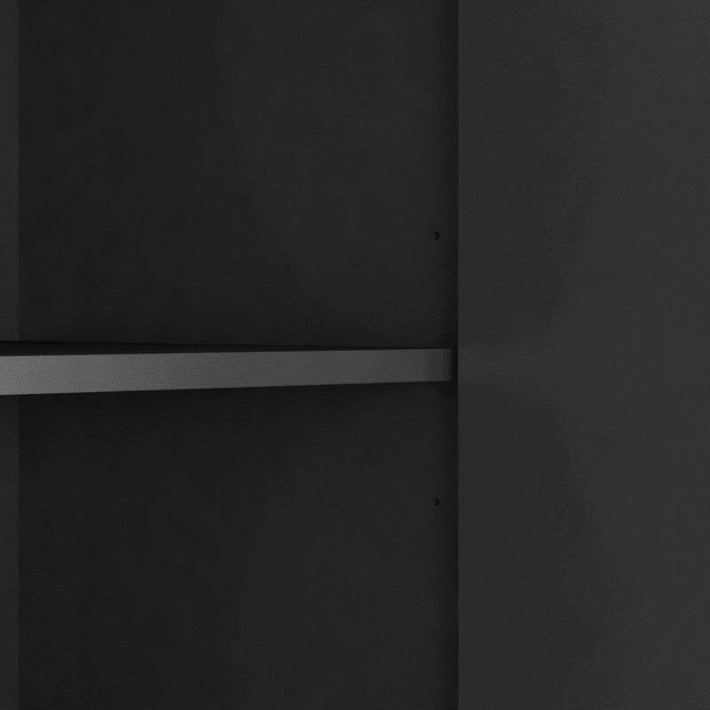 Meuble Art Déco moderne de 144 cm avec portes cannelées et 4 compartiments intérieurs