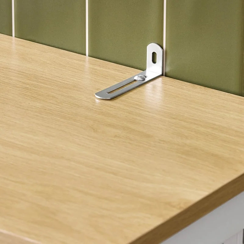 Meuble de salle de bain haut avec 2 portes, 1 tiroir et porte de ventilation à lattes